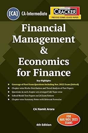 Financial Management & Economics for Finance (FM & ECO) | CRACKER